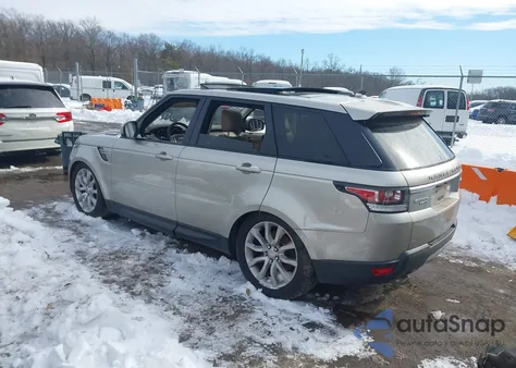 2016 Land Rover Range Rover Sport 3.0L V6 Supercharged Hse z USA, uszkodzony, nr VIN SALWR2VF5GA634121